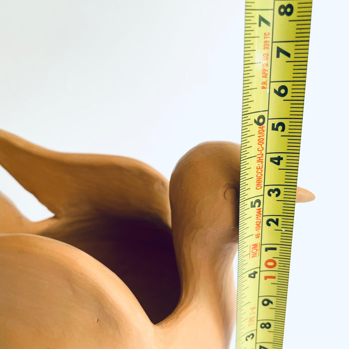 Red Clay Dove Salsa or Snack Bowl