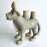 White Clay Candleholder - Bull