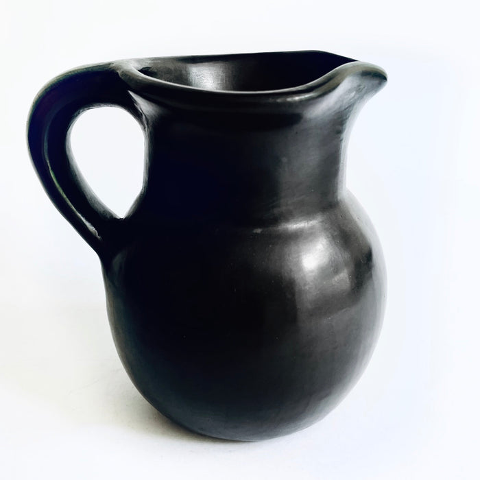 Black Clay Pitcher - Medium