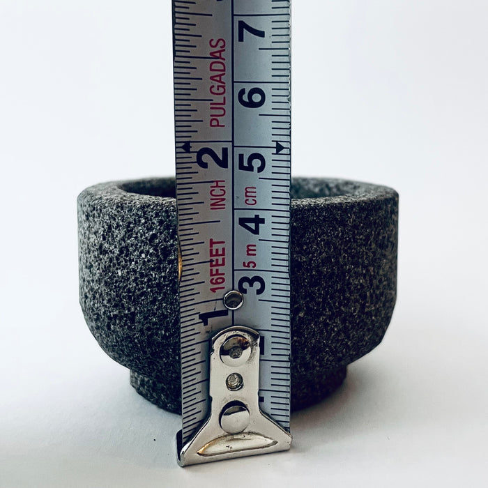 Volcanic Rock Salt & Pepper Holders - Set of 2