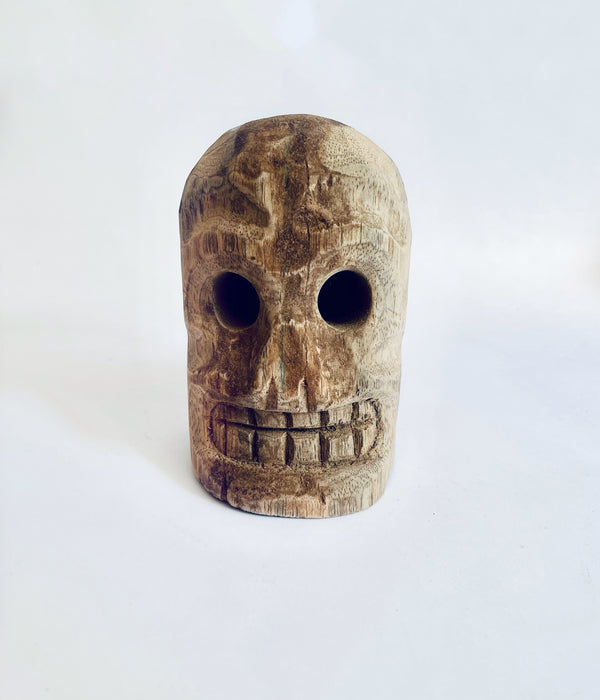 Copal Wood Day of the Dead Calavera