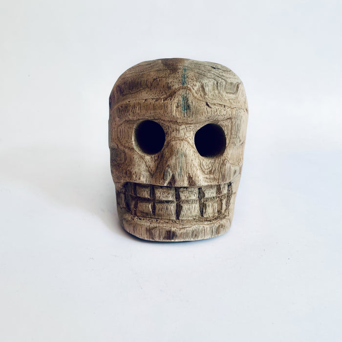 Copal Wood Day of the Dead Calavera