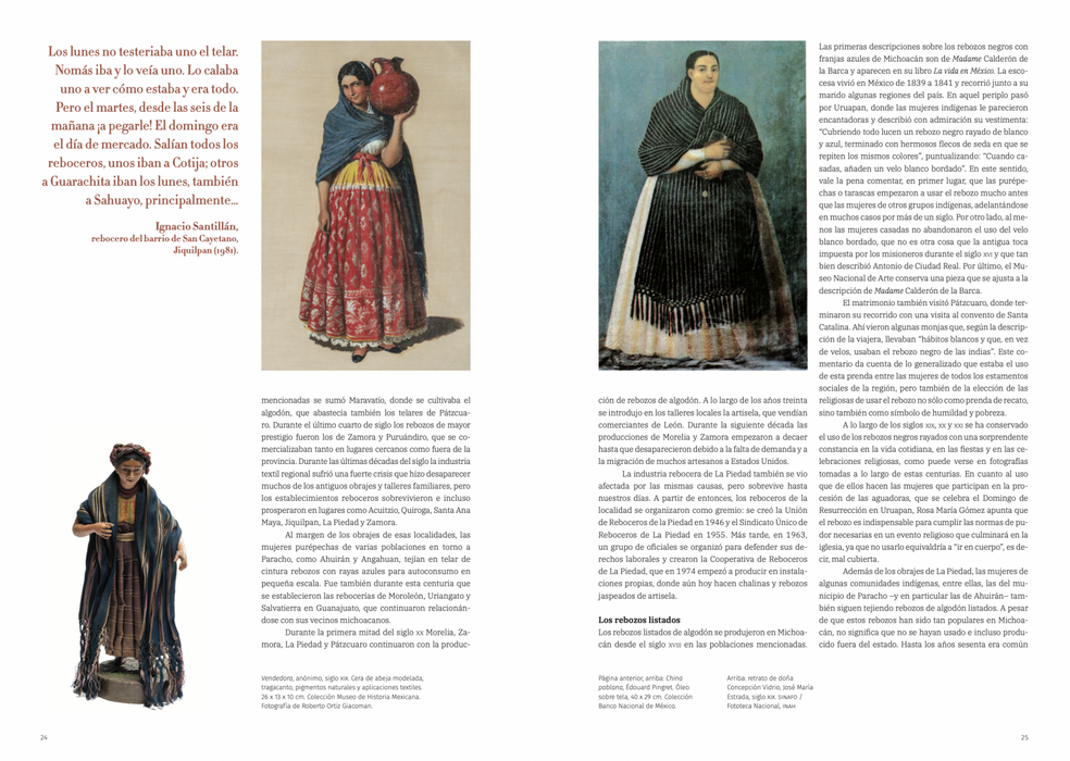 Rebozos de Michoacán - Rebozos from Michoacán - Artes de México