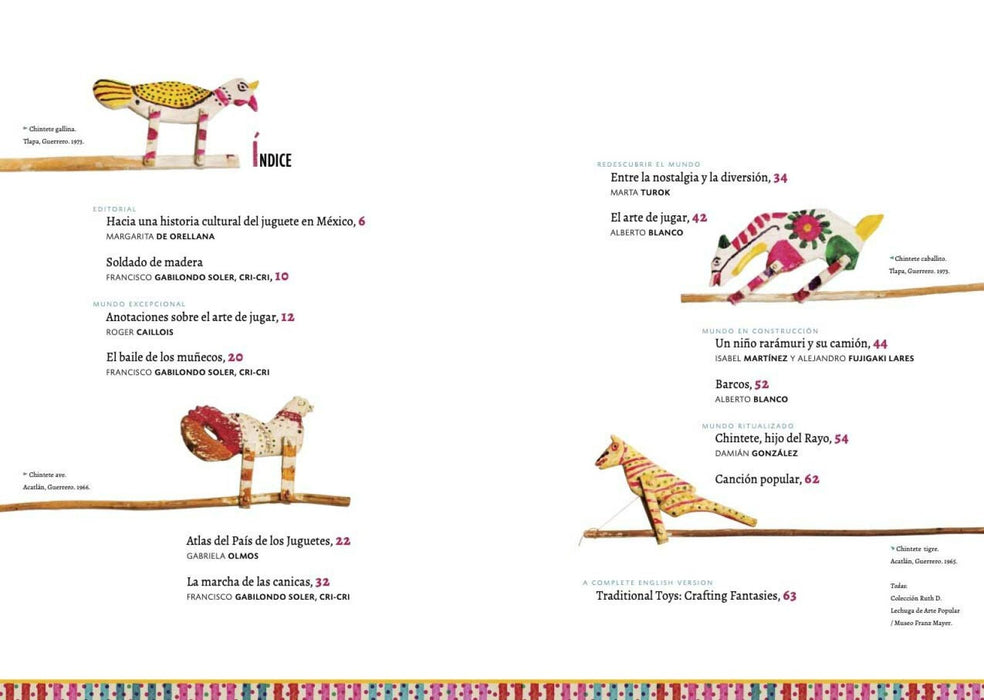 Juguete tracional I: Forma y fantasía - Traditional Toys I: Crafting Fantasies  - Artes de México