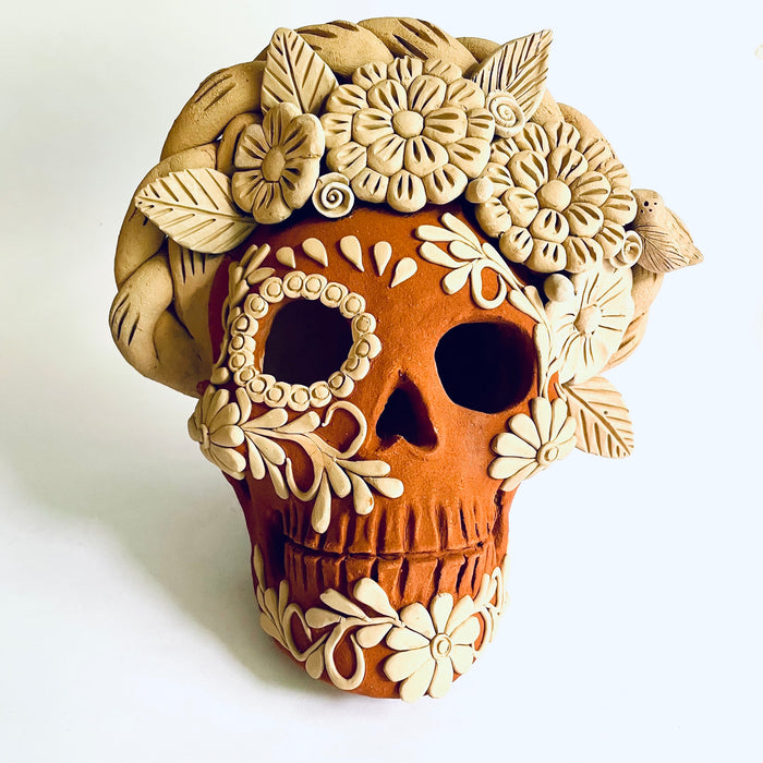 Red Clay Day of the Dead Calavera