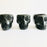 Black Clay Calavera Tequila/Mezcal Shot Glasses