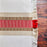 Striped Placemats - Red & Beige - Handmade on Pedal Loom - Set of 4