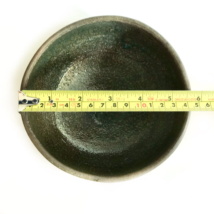 Brown Smoked Clay Bowl 5.5” - Glazed