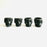 Black Clay Calavera Tequila/Mezcal Shot Glasses