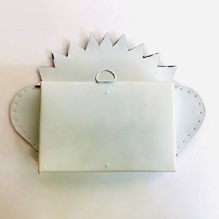 Hand-Painted Tinplate Shadow Box - Nicho