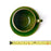 Mexico 1492: A wide, green glazed clay cup, with beautiful texture on the outside, and a symbolic swirl on the inside. Ideal for the morning cup of rich, foamy Oaxacan coffee, and a piece of sweet bread served with it.   Lead-free, handmade and glazed by the amazing artisans in Oaxaca, Mexico. 