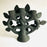 Black Clay Tree of Life Candleholder