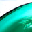 Mexico 1492: Extra generous in size, hand blown salad bowl, made by master blowers of Mexico. Comes in 6 vibrant colors, and a transparent version. Screams party and makes any salad the star course of the meal. Emerald green. 