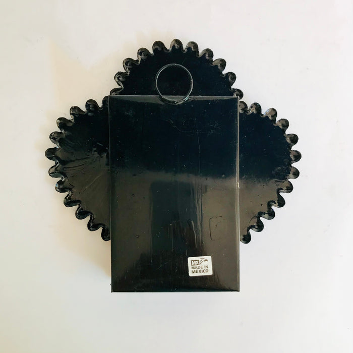 Hand-Painted Tinplate Shadow Box - Nicho