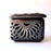 Black Clay Sugar and Cream Packet Holder