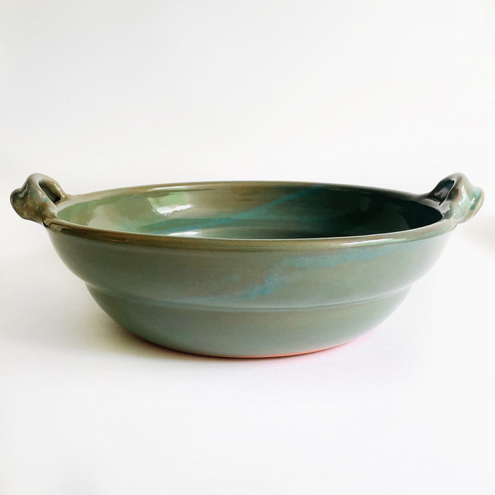 Hand-Painted and Glazed Pot - Cazuela - Large 13”