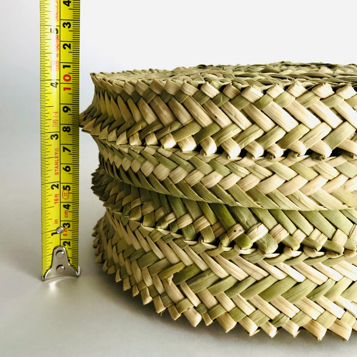 Sotol Fiber Tortillero / Bread Basket with Spikes - Medium