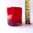 Mexico 1492: Hand blown shot glass with the trapped bubbles that pop color and start the fiesta on every occasion. Made by the master blowers in Mexico. Fire Red. 
